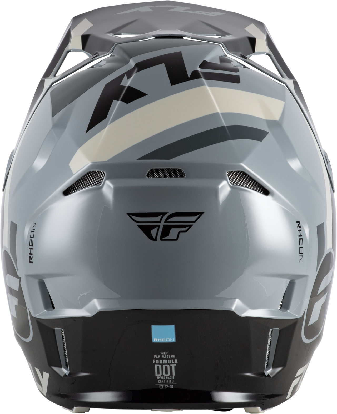 Fly Racing Formula CP Seal Helmet Black/Grey/Light Grey Medium – Lightweight DOT/ECE Approved Motorcycle Helmet