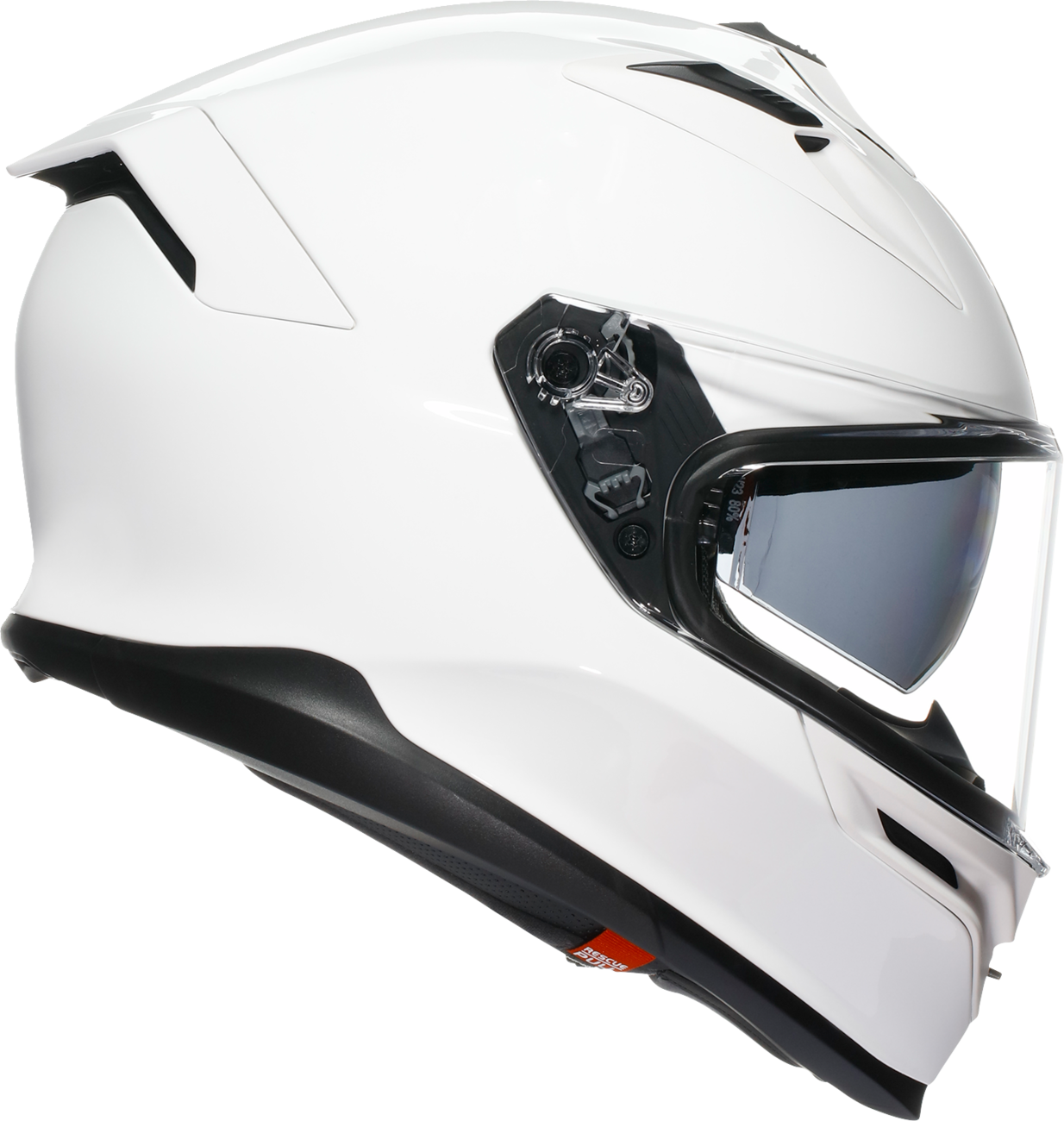 AGV K7 Mono Helmet - White, Medium - Advanced Ventilation and Safety Features