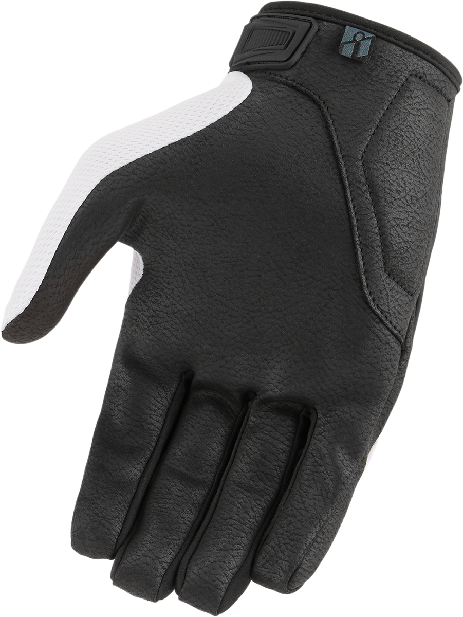 ICON Hooligan™ CE Gloves - White, Size 3XL - Model 3301-4395