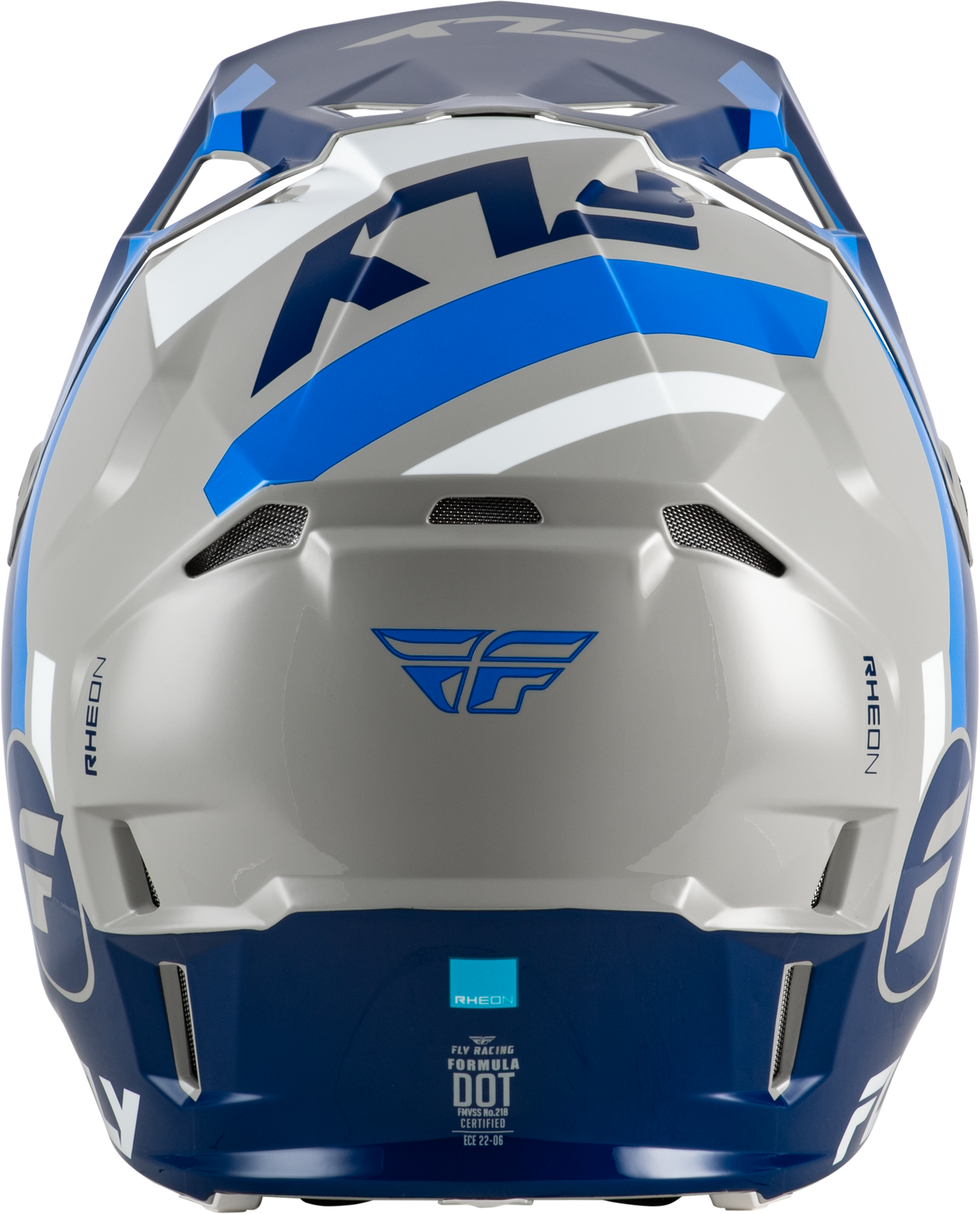 Fly Racing Youth Formula CP Seal Helmet Navy/Blue/Grey YL – Lightweight, Impact-Resistant Motorcycle Helmet