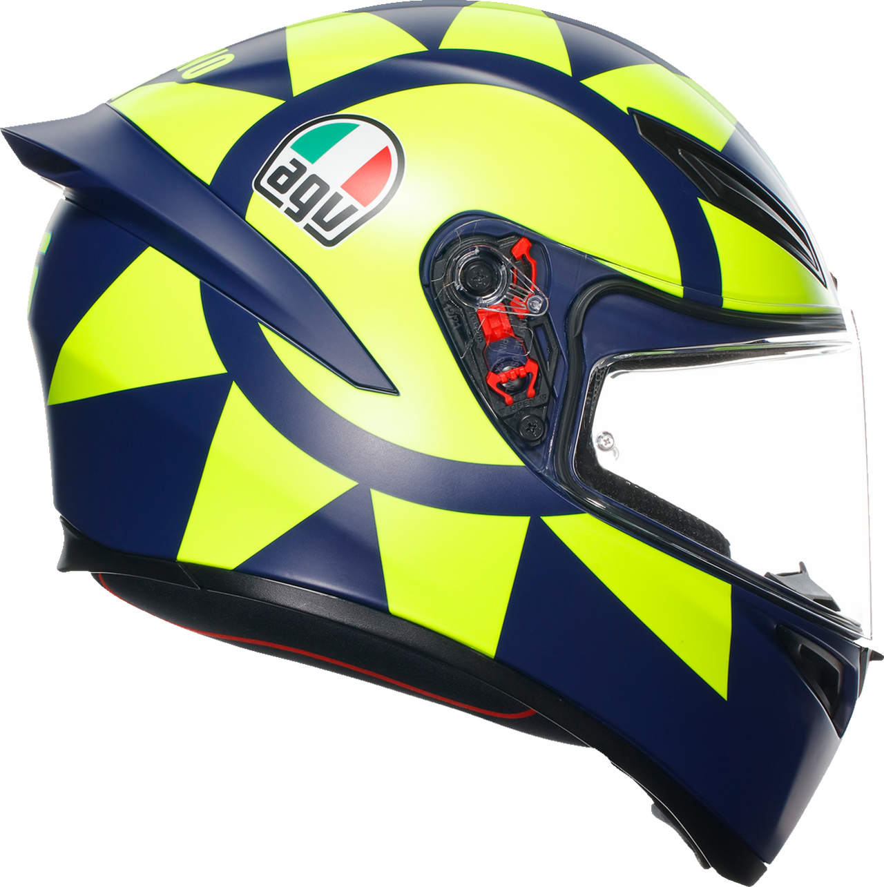 AGV K1 S Soleluna 2018 Motorcycle Helmet XL – High-Performance Racing Helmet with Ventilation and Advanced Safety Features