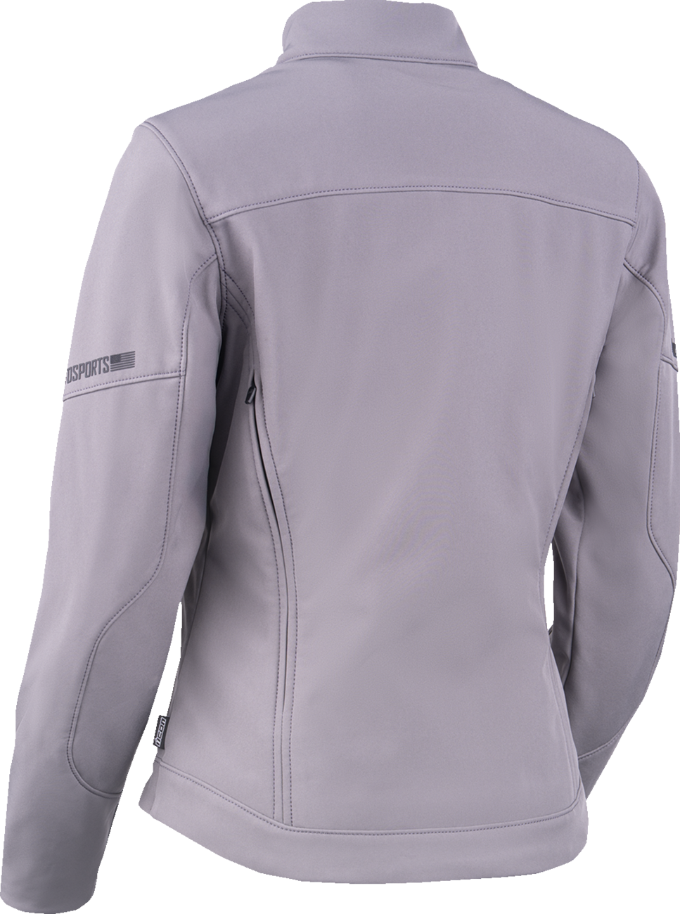 ICON Women's Merc3™ Jacket Gray XS with Impact Protection and Enhanced Ventilation