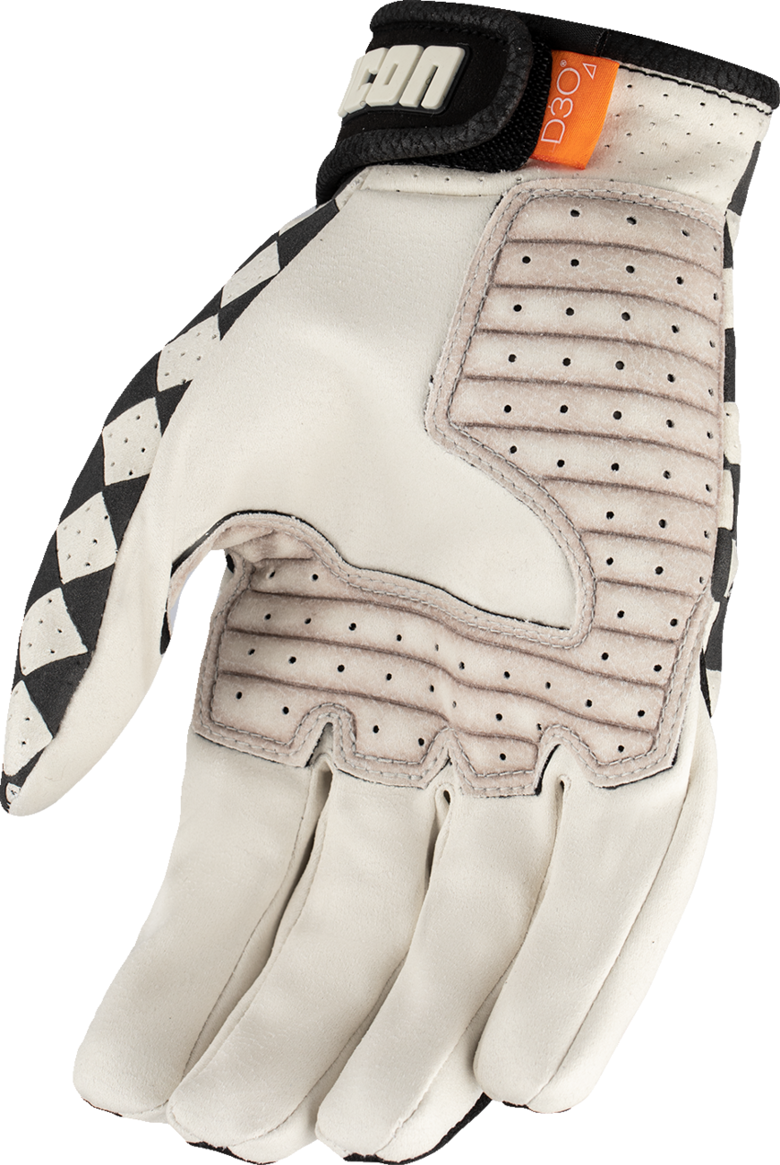 ICON Airform Slabtown™ Gloves - Checker Pattern, XL – Sport Motorcycle Riding Gloves