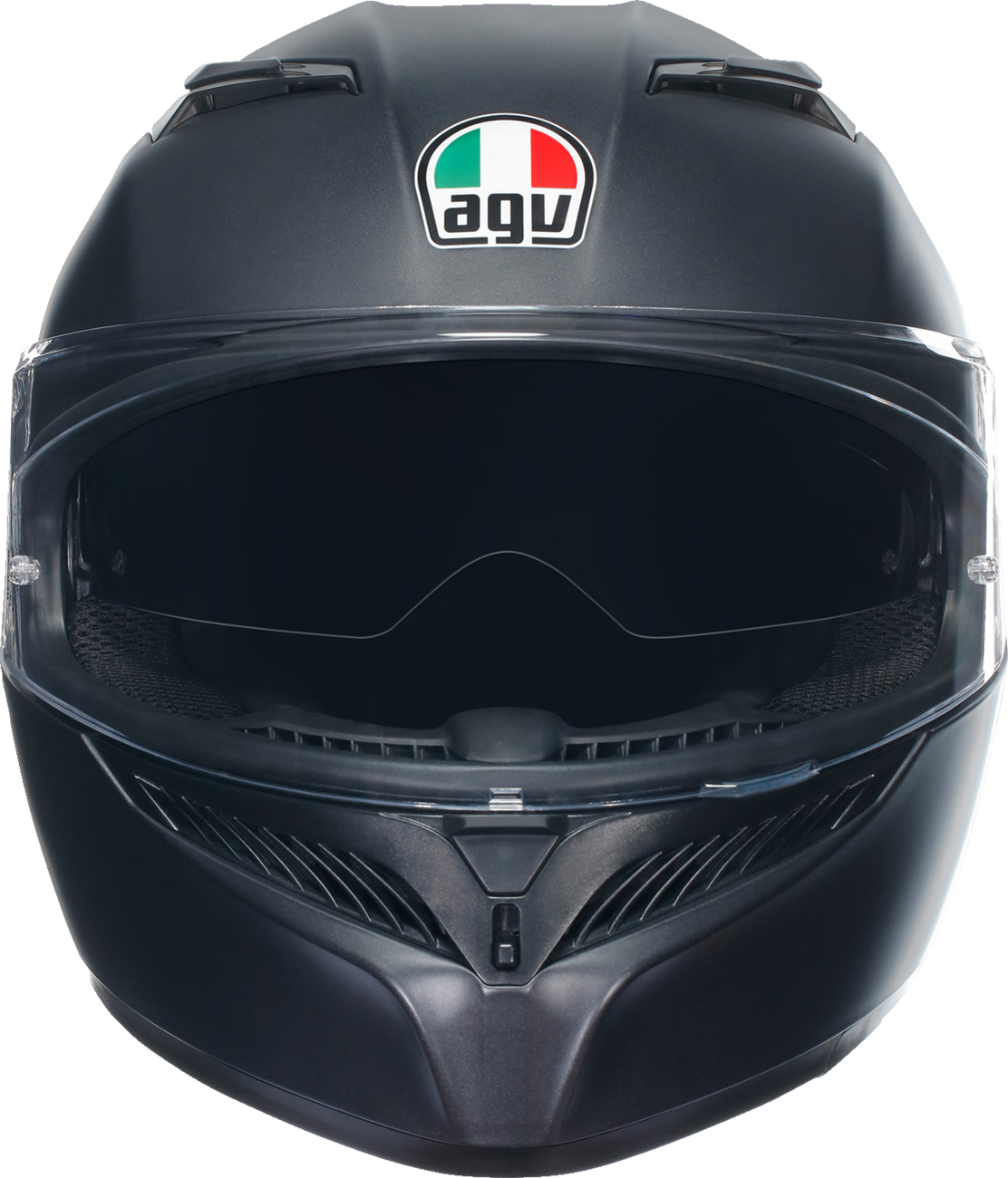 AGV K3 Matte Black Full-Face Motorcycle Helmet - XL