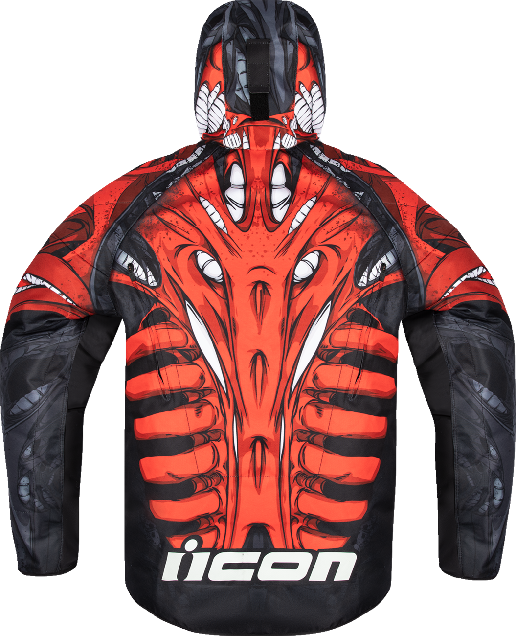 ICON Airform Manik'r™ Jacket in Red – XL with Advanced Impact Protection