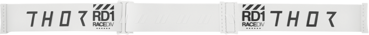 THOR Ascend LTD Goggle Synth White with Clear Lens – Part No. 2601-4019