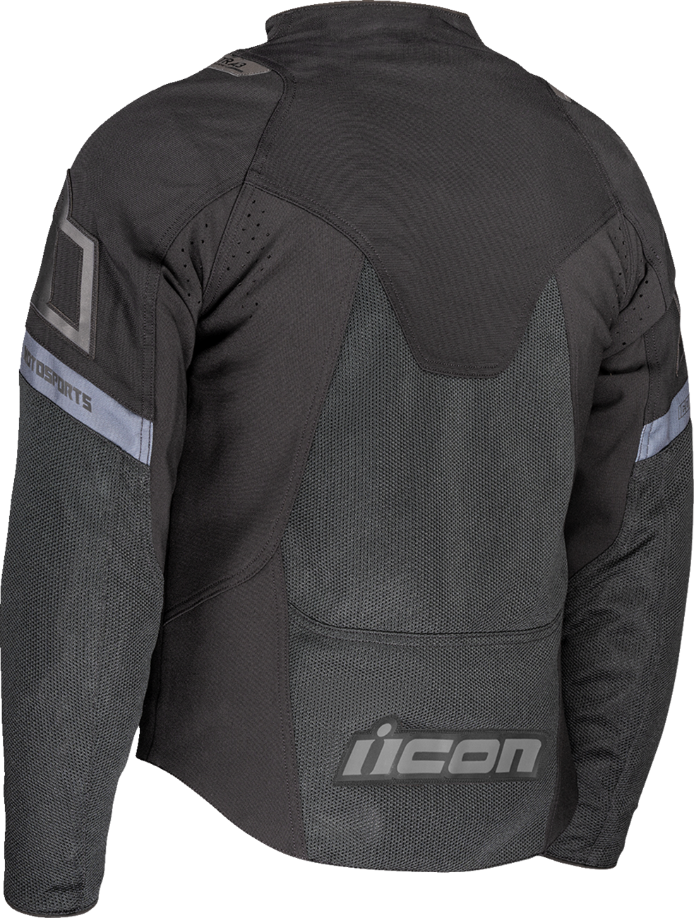 ICON Contra3™ Jacket in Black - Medium by ICON, Part Number 2820-7039