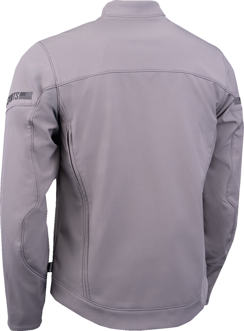 ICON Merc3™ Gray Motorcycle Jacket - XL with D3O® Impact Protectors and Ventilation System