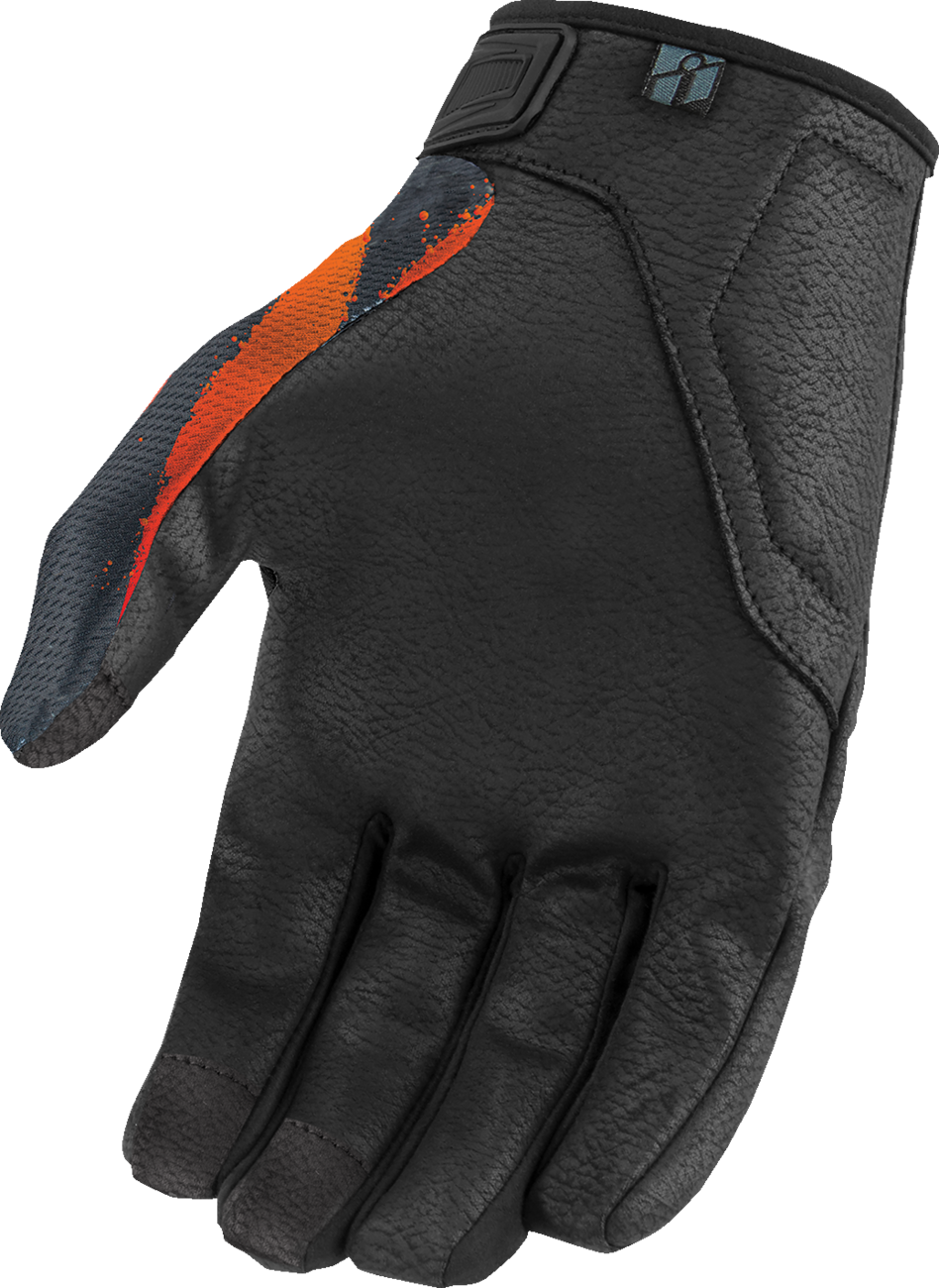 ICON Hooligan™ Rad Dawn Gloves 3301-4862 - Orange, 3XL