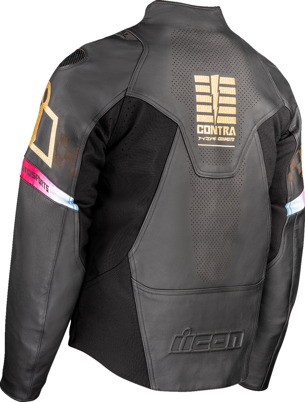 ICON Contra3™ Rizz Rizz Jacket in Black (Part Number 2810-4291) - Men's XL Motorcycle Riding Gear