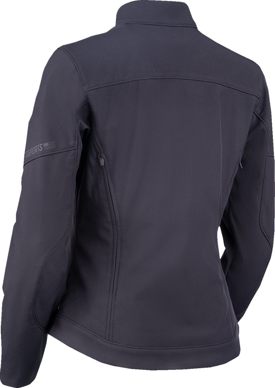 ICON Women's Merc3™ Jacket Black Size XS with D3O Impact Protectors and Enhanced Ventilation