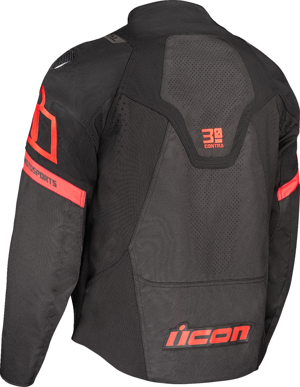 ICON Contra3™ Hero Jacket in Black – Large, Part Number 2820-7052