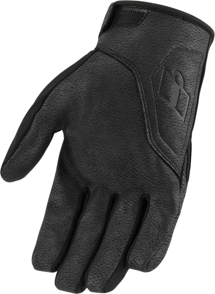 ICON PDX3™ Gloves Black XL - Waterproof and Breathable Riding Gloves