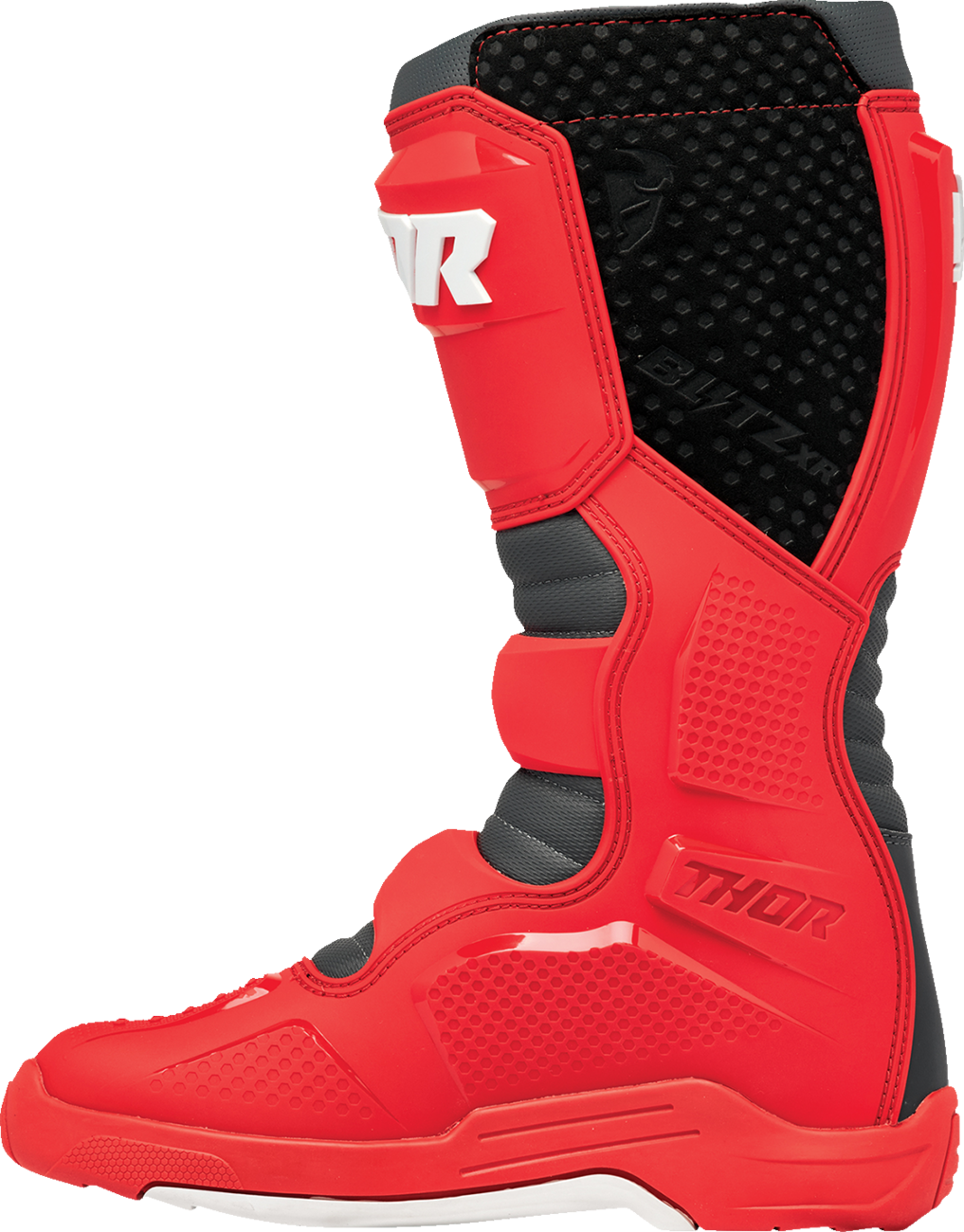 THOR Blitz XR Boots Red/Charcoal - US 12, Model 3410-3114