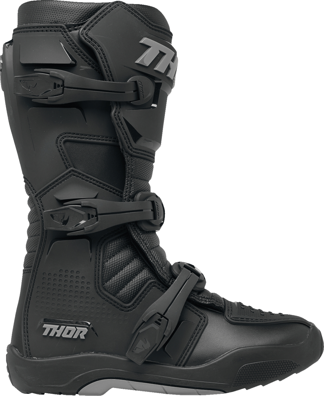 THOR Women's Blitz XR Boots - Black/Gray US 6, Model 3410-3143