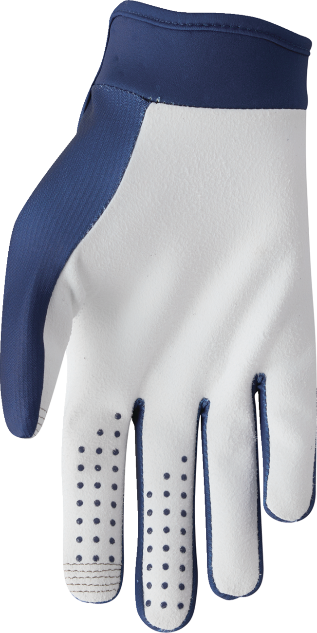 THOR Launchmode Gloves - Navy Large - Part Number 3330-8203