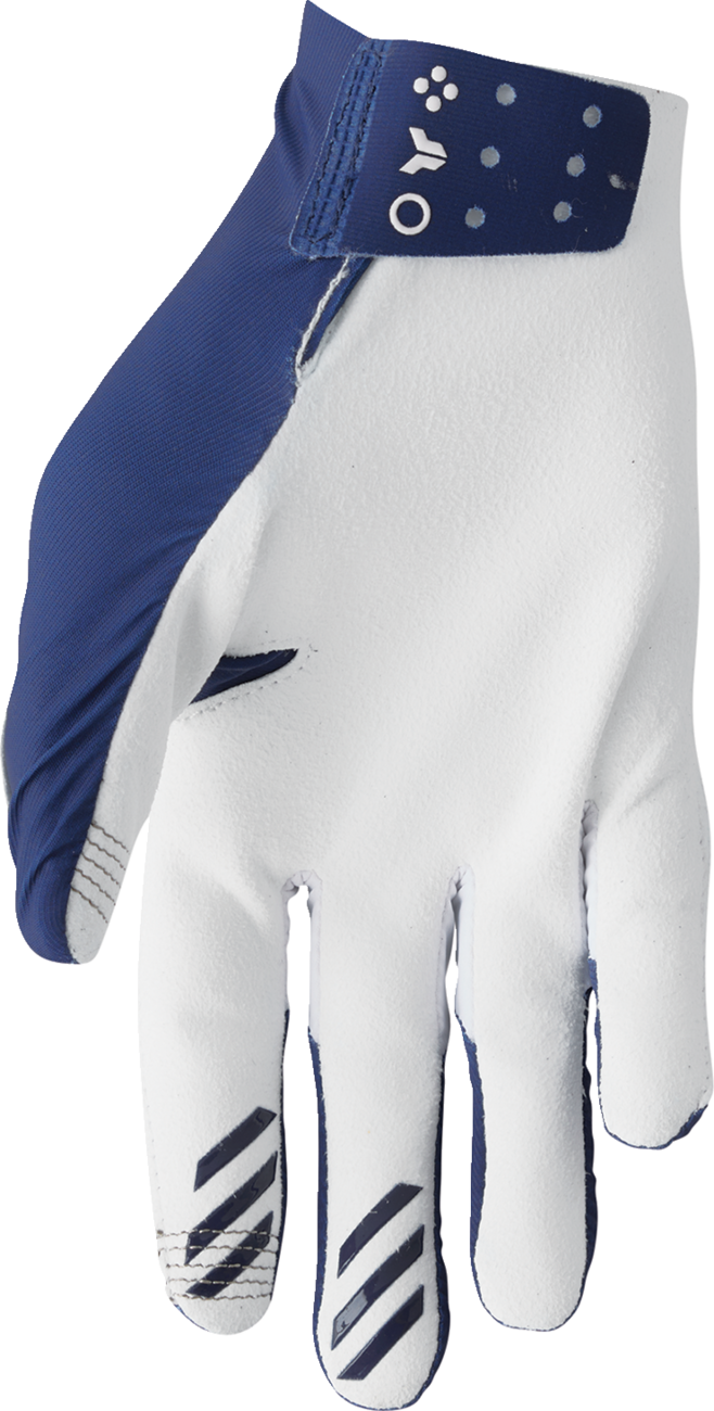THOR Sportmode Iconic Gloves 2XL Navy/White - Part No. 3330-8235