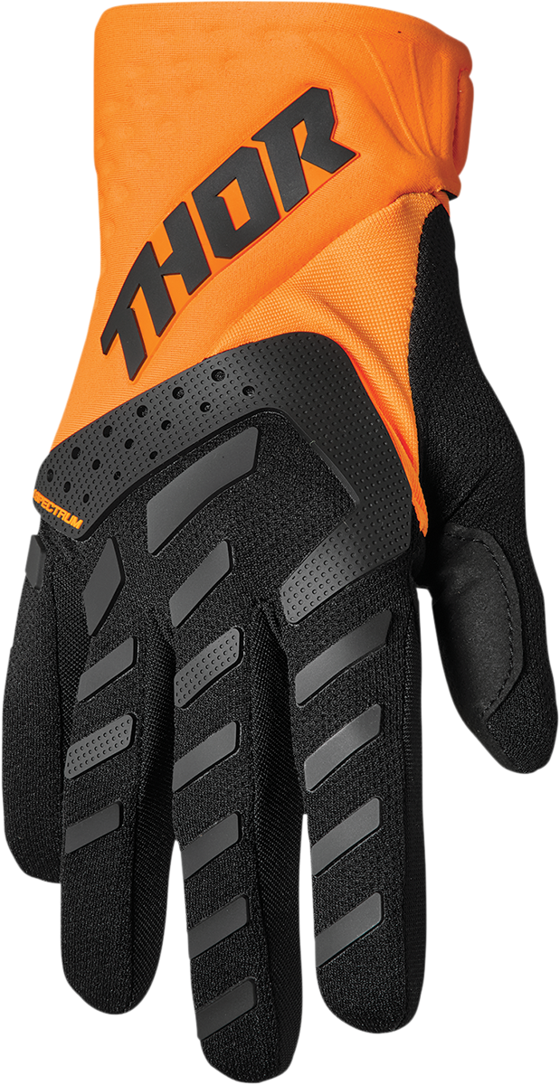 THOR Spectrum Gloves Small Orange/Black (Part Number 3330-6844)