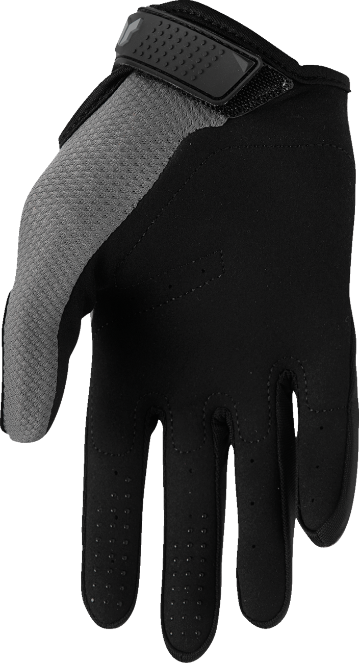 THOR Women's Ridemode Static Gloves - Gray, Large (Part Number 3331-0302)