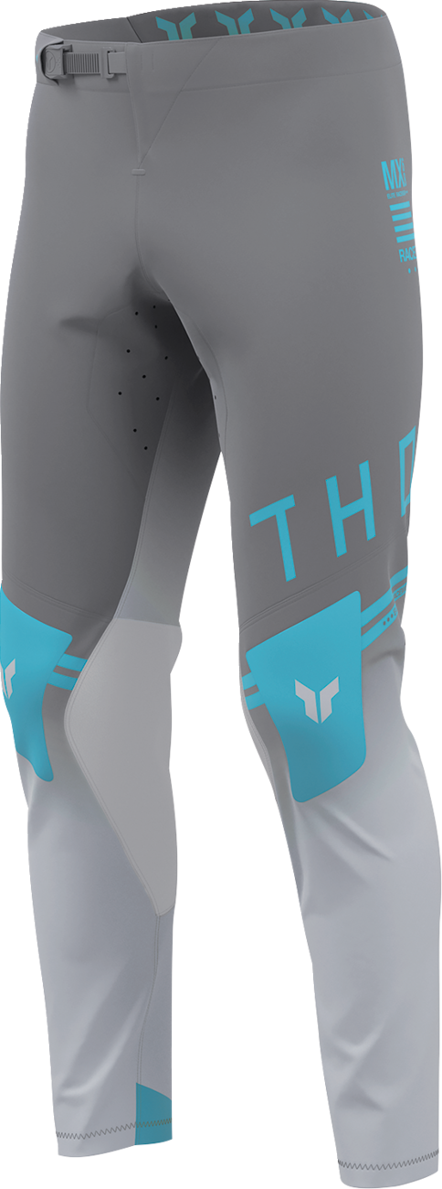 THOR Sportmode Geo Pants - Charcoal/Gray - US 31 - Part 2901-12808