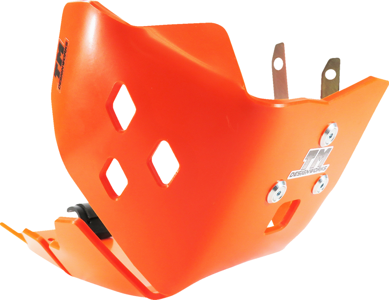 T.M. Designworks Skid Plate - Orange KTMC-362-OR for Off-Road and Enduro Motorcycles