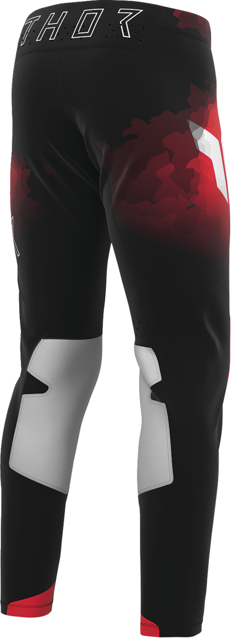 THOR Sportmode Carbon Pants - Black/Red, US 31 - Part 2901-12772