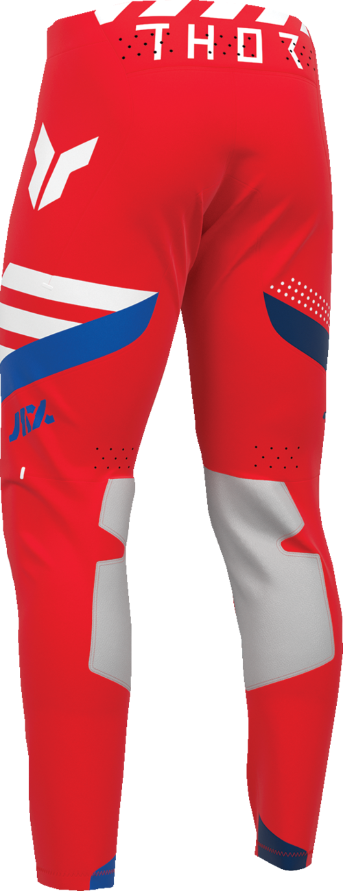 THOR Sportmode Synth Pants - Red, US 34 - Part Number 2901-12231