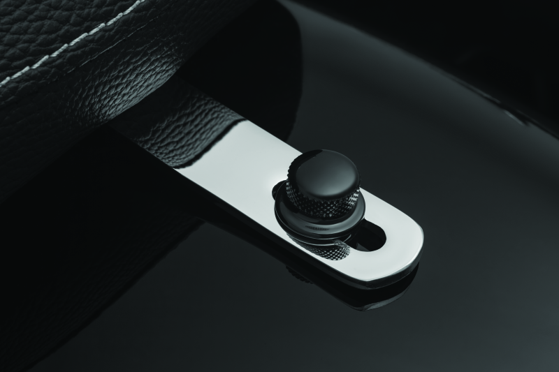 Kuryakyn Indian Quick Release Seat Screw for Scout and Chieftain Models - Black