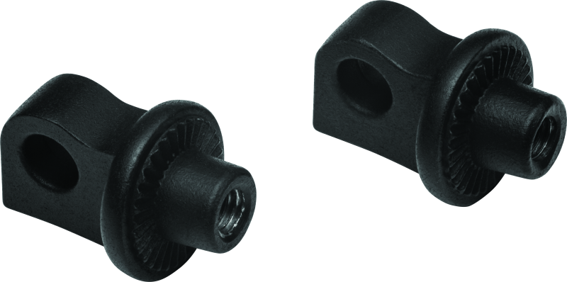 Kuryakyn Splined Peg Adapter Satin Black Part 8898 for Powersports Vehicles