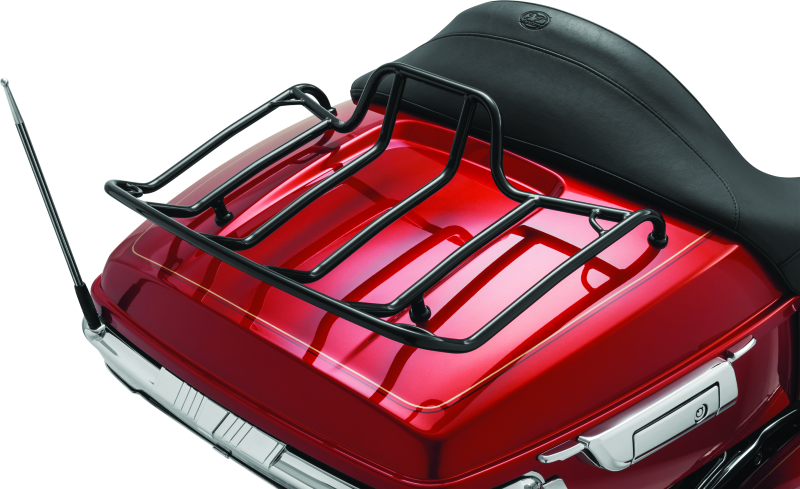 Kuryakyn Luggage Rack for Tour Pak - Black (Part #7137) for Harley Davidson Touring Models