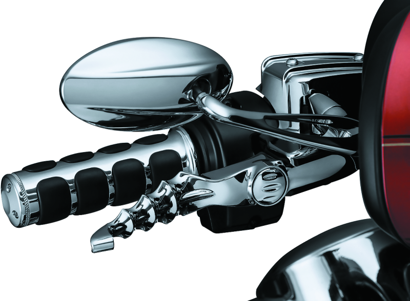 Kuryakyn Zombie Lever Set 17-20 Touring Chrome for Harley-Davidson