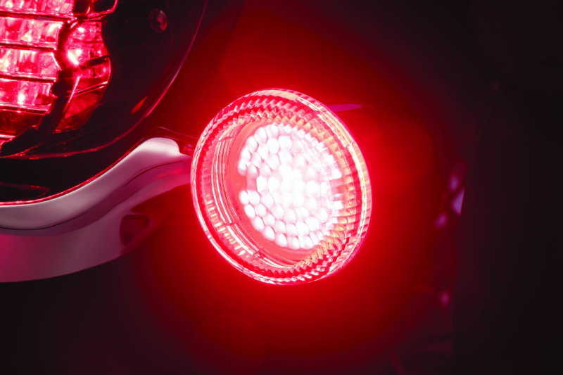 Kuryakyn Luminez L.E.D. Rear Turn Signal Insert 1156 Red for Harley-Davidson
