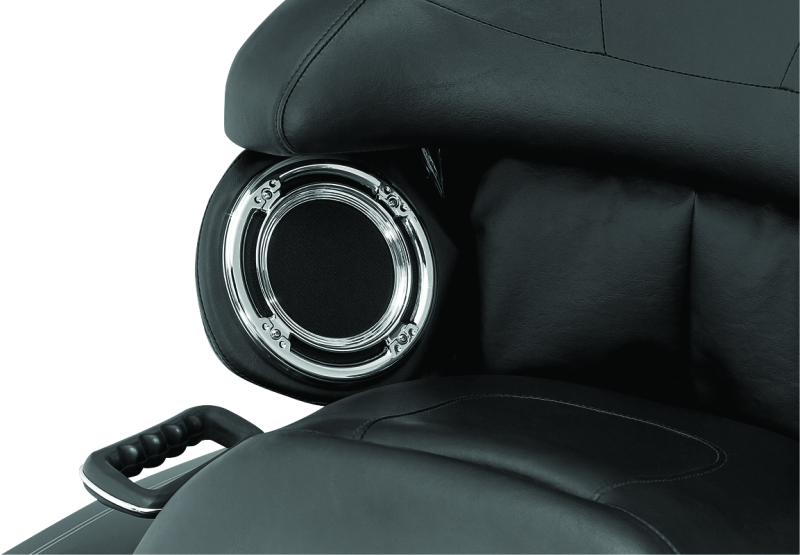 Kuryakyn Rear Speaker Accents for Harley-Davidson Chrome – Part 3792