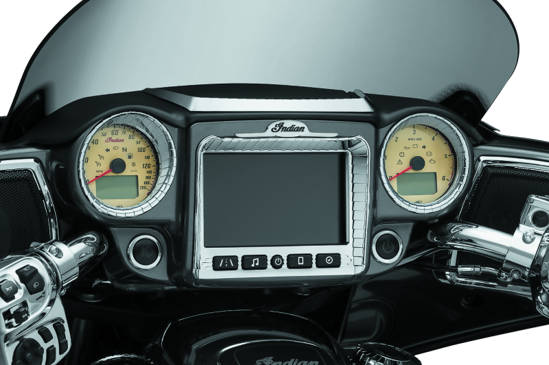 Kuryakyn Stereo Accent Chrome for Indian Chieftain 2017-2018