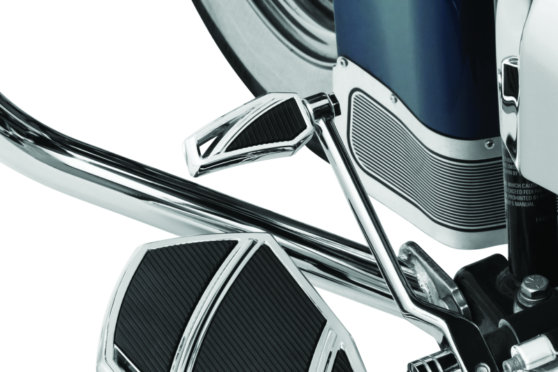 Kuryakyn Phantom Shift Peg Chrome Part #5790 – Modern Angular Design with Durable Aluminum Construction