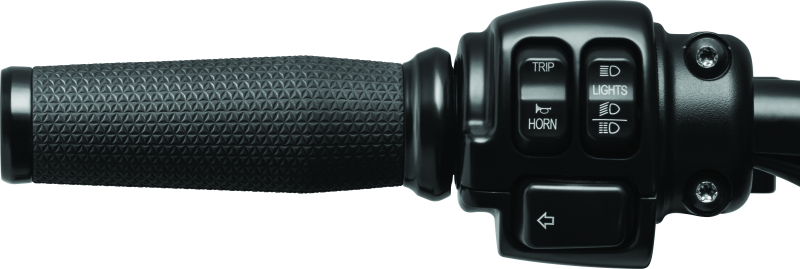 Kuryakyn Thresher Grips Throttle-By-Wire Black - Part Number 5943