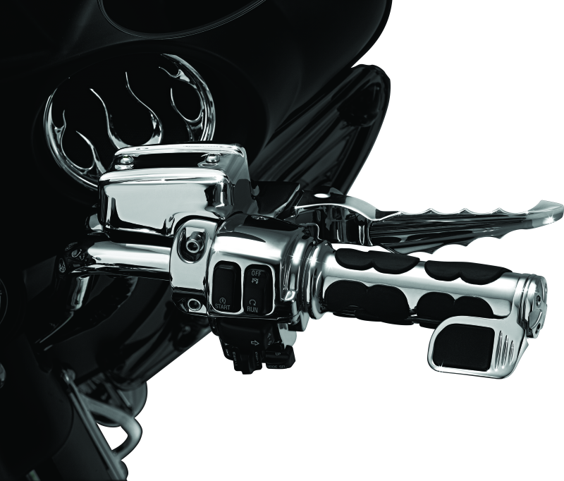 Kuryakyn Contoured ISO Throttle Boss Chrome Part #6299 for Powersports Vehicles