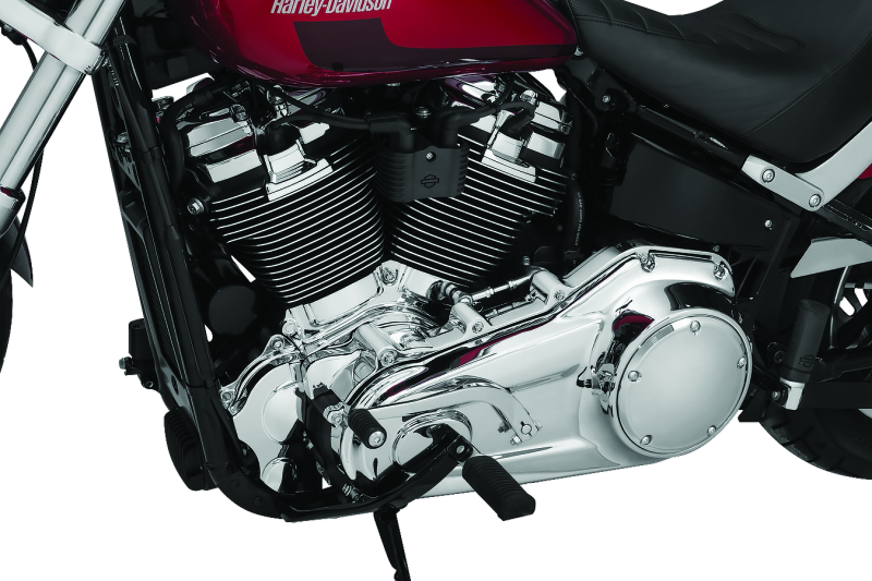 Kuryakyn Inner Primary Cover for Harley Davidson Bikes - Chrome, Part 6450