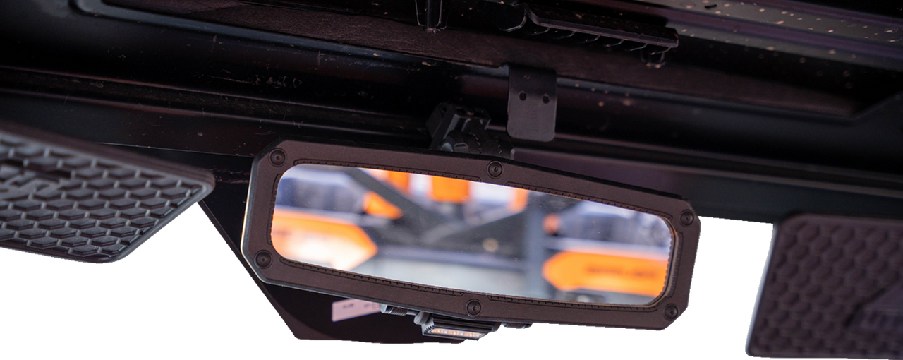 Moose Offroad UTV Mirror with LED Dome Light - Model UTVMIRCTR-LED-1