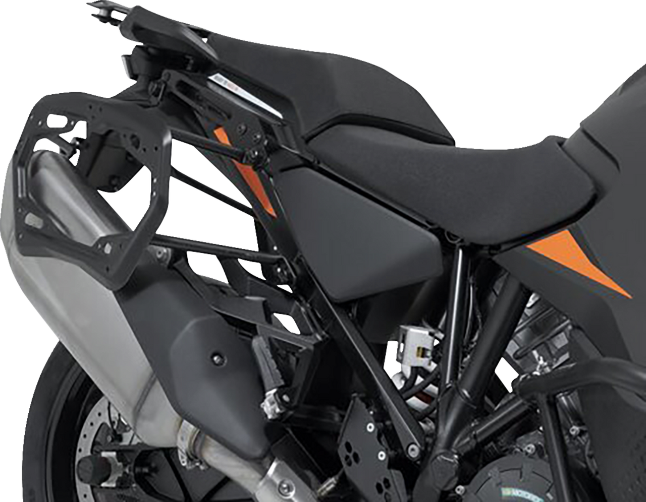 SW-MOTECH TRAX ADV Aluminum Case System for KTM Super Adventure 1290 R/S (2021-2024), Black | Part KFT.04.835.70000/B