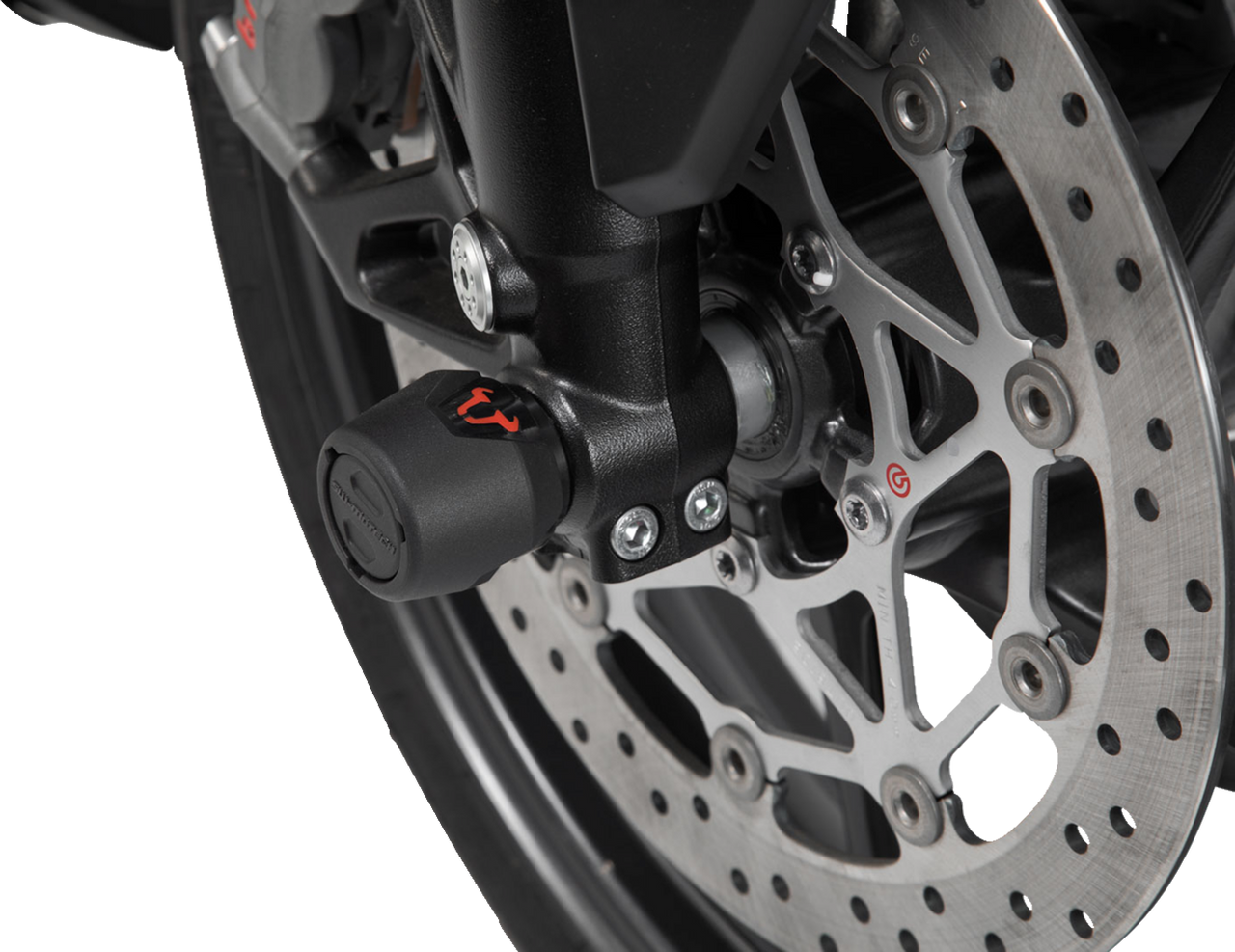 SW-MOTECH Axle Sliders Front Set for Husqvarna & KTM - Part STP.04.176.10901/B