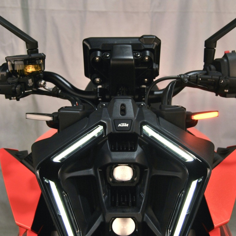 New Rage Cycles 24+ KTM 990 Duke Front Turn Signals – Bright LED Indicator Lights with Plug & Play Installation