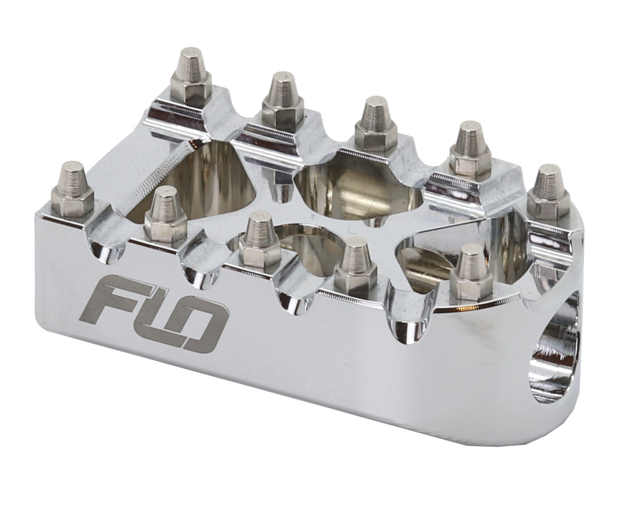 FLO MOTORSPORTS Moto Style Shift Peg Chrome FPEG-802CR