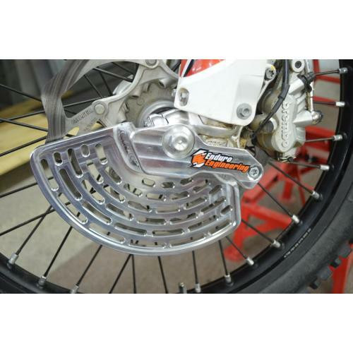 Enduro Engineering Front Brake Rotor Guard for KTM, Husqvarna, and Sherpa Models (Part #32-1146)