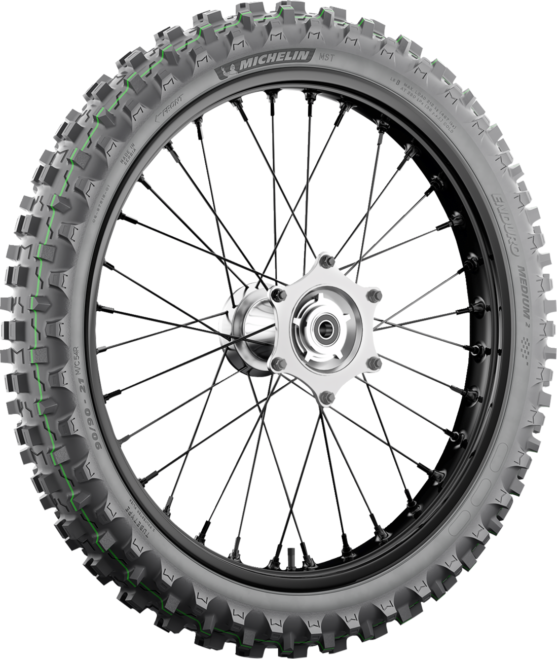 Michelin Enduro Medium 2 Front Tire 90/100-21 57R - Part Number 96075