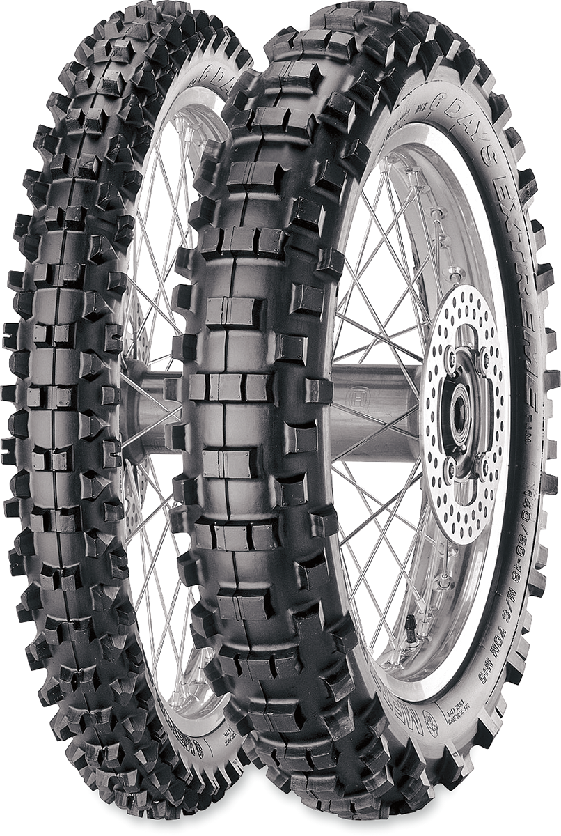 Metzeler MCE 6 Days Extreme Rear Tire - 140/80-18 70M for Off-Road Performance
