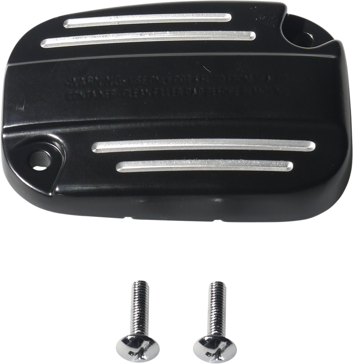 DRAG SPECIALTIES Front Brake Master Cylinder Cover - Black (Part 78152)