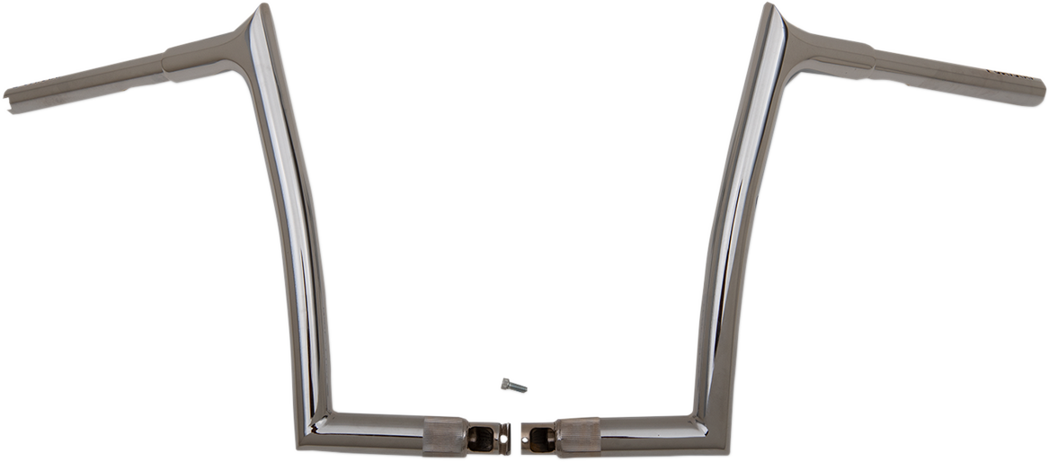 FAT BAGGERS INC. 1-1/4 inch EZ Install Pointed Top Handlebar - 12 inches Chrome Part Number 906012