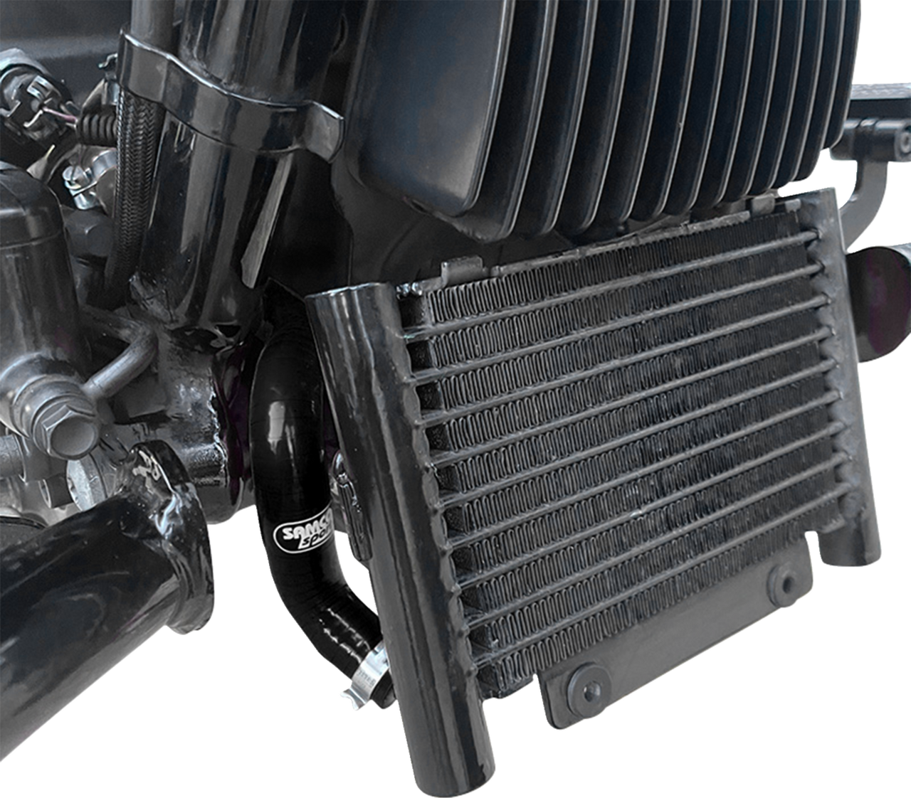 SAMCO SPORT Black Radiator Hose Kit for Harley-Davidson HAR-5-BK