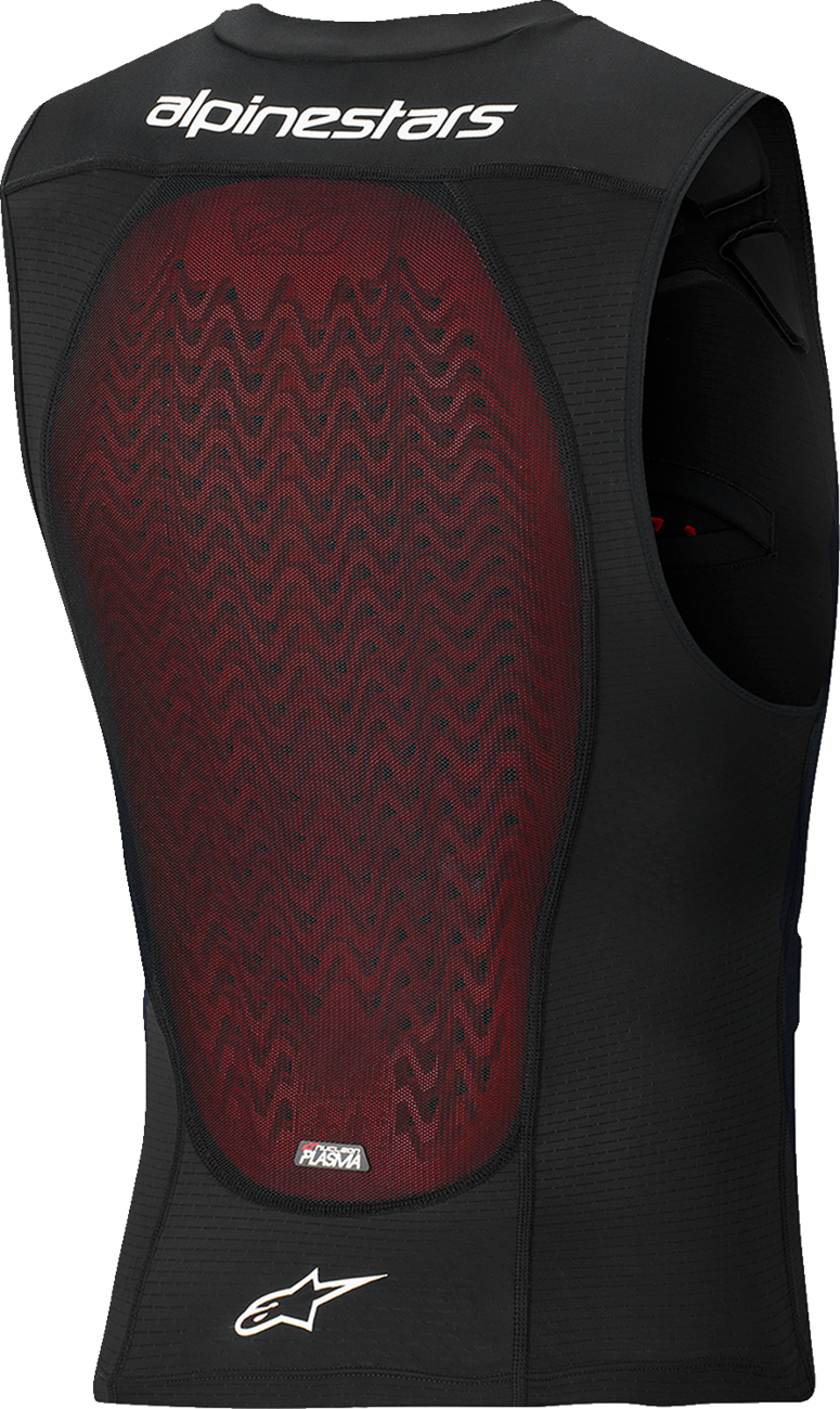 Alpinestars Bionic Plasma LT Vest - Black/White Large (Part #6500726-12-L)
